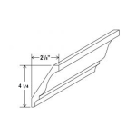 Crown Molding White Shaker