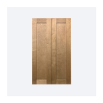 42"H Double Doors Wall Cabinets Treasure Chest