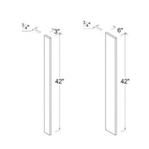3"W Wall Filler