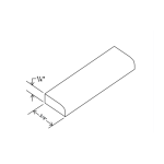 Scribe Molding White Shaker