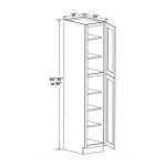 18"W Utility Pantry Cabinets - Image 2