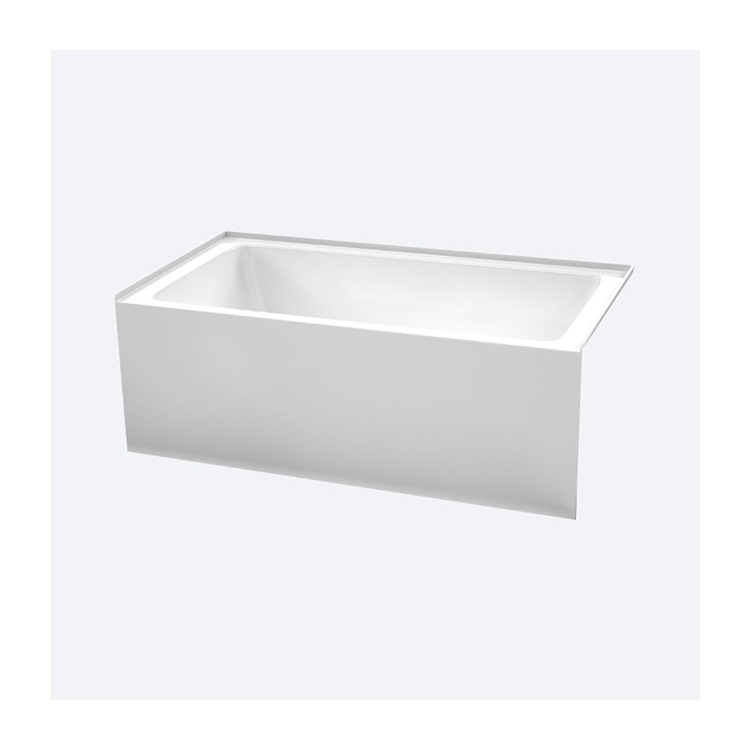 FW-A-6032R22 Nova 60" x 30" Bathtub, Left and Right Side Drain (60"Lx30"Wx22"H) - Image 1