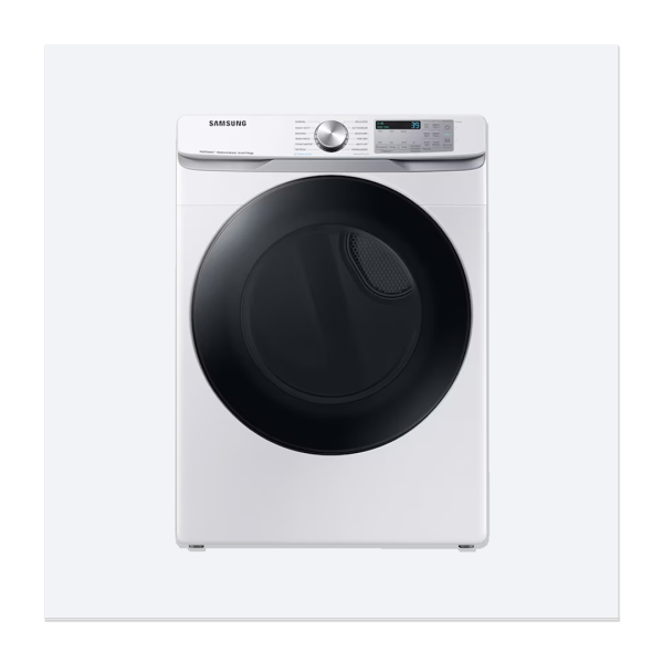 Samsung 7.5-cu ft Stackable Vented Gas Dryer with Steam Cycle ( White ) Model #DVG45B6300W
