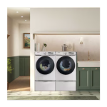 Samsung 7.5-cu ft Stackable Vented Gas Dryer with Steam Cycle ( White ) Model #DVG45B6300W - Image 3