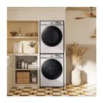 Samsung 7.5-cu ft Stackable Vented Gas Dryer with Steam Cycle ( White ) Model #DVG45B6300W - Image 4