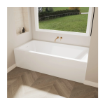 Nova 60" x 30" Bathtub, Left and Right Side Drain (60"Lx30"Wx22"H) - Image 3