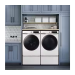 Samsung 7.5 cu. ft. Vented Smart Stackable Electric Dryer in White with Super Speed Dry Model #DVE45A6400W - Image 4