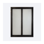 60" Vinyl Single Sliding Door