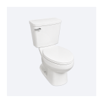 Toilet Mansfield Model: 582 (Bowl + Tank + Seat) 15.5"