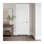 30" x 96" 2 Panels Shaker Style Solid Core Interior Doors Reversible Handing (Left or Right) - Image 4