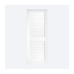 Louvre 30" x 80" Solid Core Interior Doors