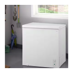30.31 in. in 7 Cu. Ft. Freezer Manual Defrost Chest Freezer with Stay Open Lid in White Garage Ready Model #KKCF07-W - Image 2