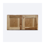 * 30" Bridge Cabinets Hickory Shaker
