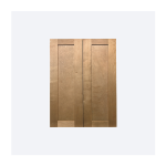 * 30"H Double Doors Wall Cabinets Treasure Chest