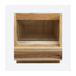 * Microwave Cabinet Hickory Shaker