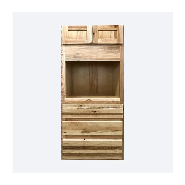 * Universal Oven Cabinets Hickory Shaker