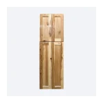 * 24” Wide Utility Cabinets-4 Doors Hickory Shaker